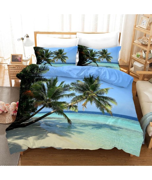 Ocean Palm Duvet Cover Vous souhaitez 