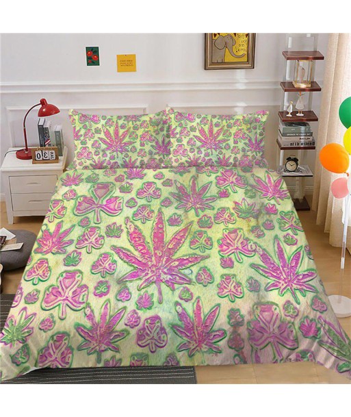 Reggae pattern duvet cover s'inspire de l'anatomie humaine