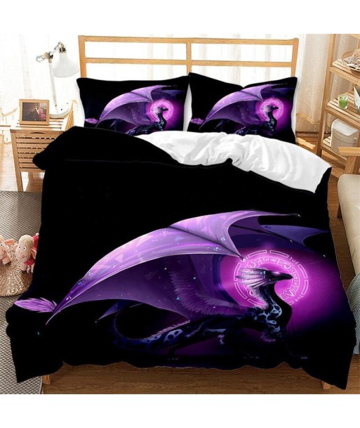 Dragon purple duvet cover vente chaude votre 