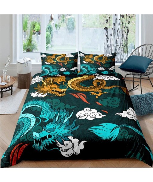 Children's dragon duvet cover Comparez et commandez 