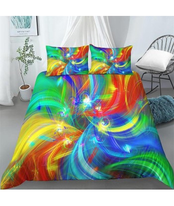 Trendy psychedelic duvet cover livraison gratuite