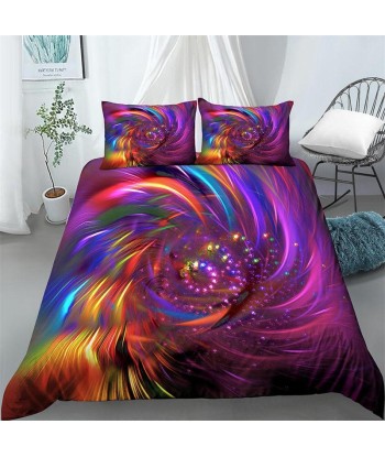 Psychedelic duvet cover colors livraison et retour toujours gratuits