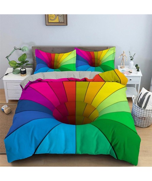 3D psychedelic duvet cover Le MVP de beaucoup