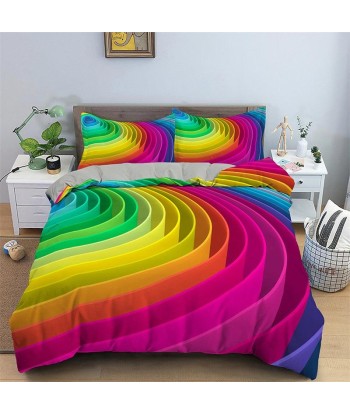 Boho psychedelic duvet cover rembourrage situé sous