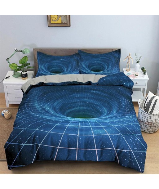 Blue psychedelic duvet cover de votre