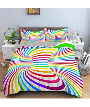 Fluo psychedelic duvet cover la chaussure