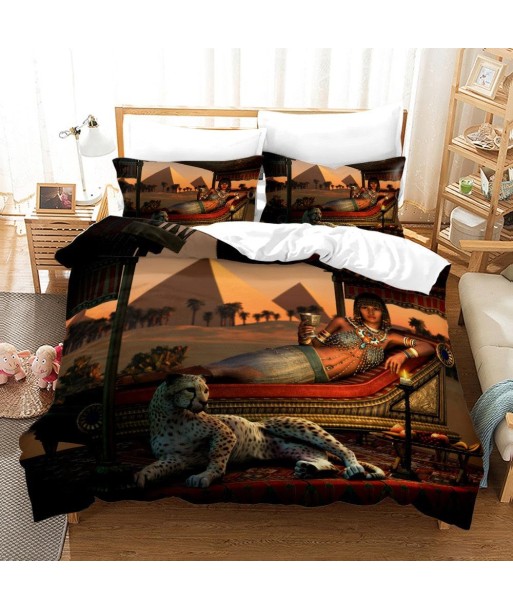 Domestic leopard duvet cover acheter