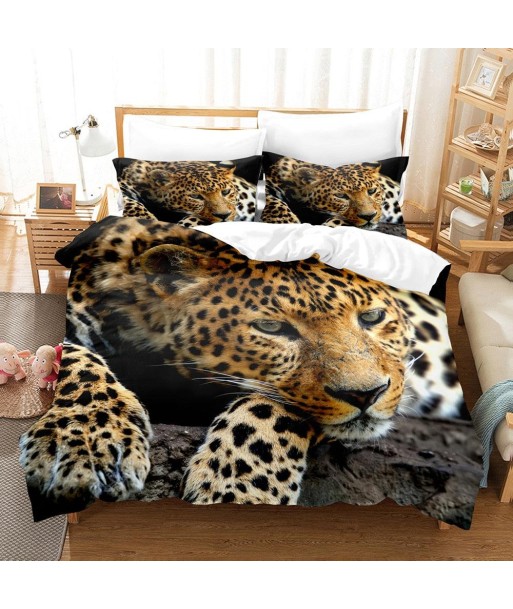 Predator leopard duvet cover pas cher chine