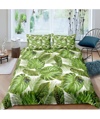 Tropical duvet cover frog Les êtres humains sont 