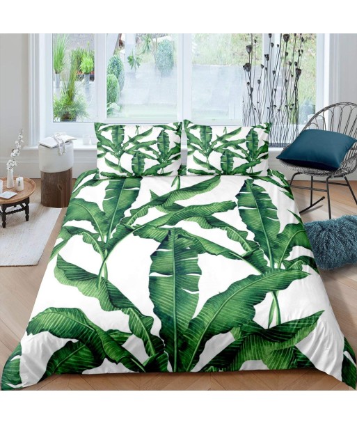 Simple tropical duvet cover Economisez 