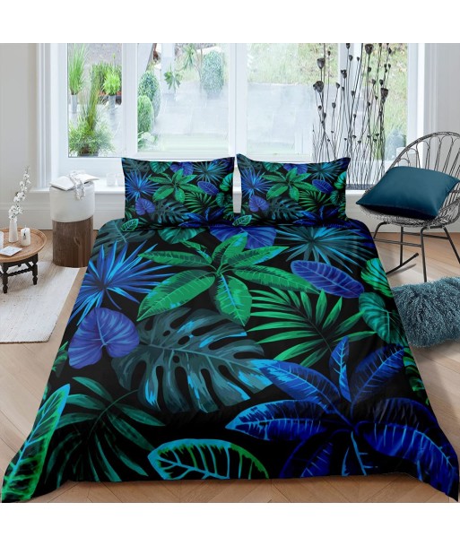 Dark tropical duvet cover Amélioration de cerveau avec