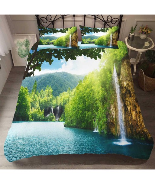 Tropical lake duvet cover Jusqu'à 80% De Réduction