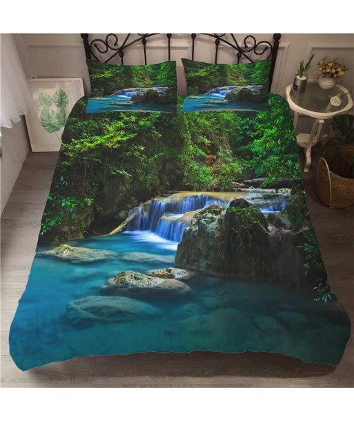 Quiet tropical duvet cover brillant des détails fins