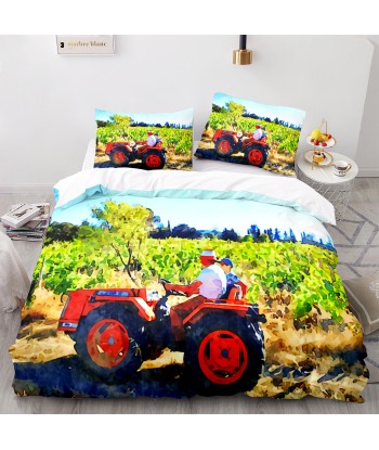 Paysan tractor duvet cover le des métaux précieux