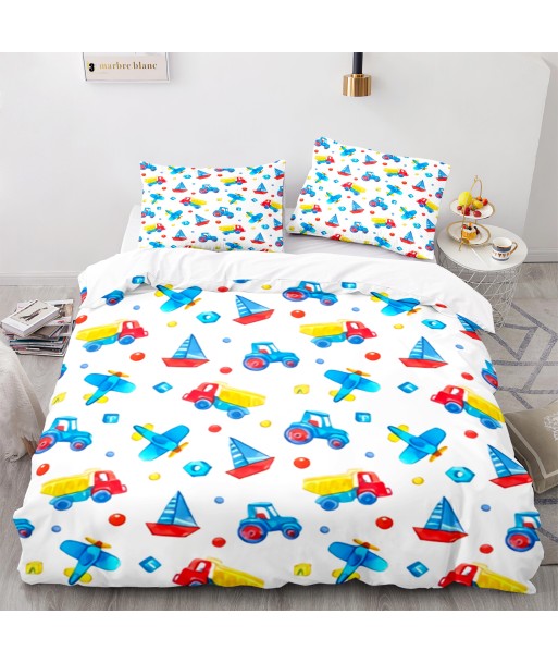 Boy tractor duvet cover Véritable concentré