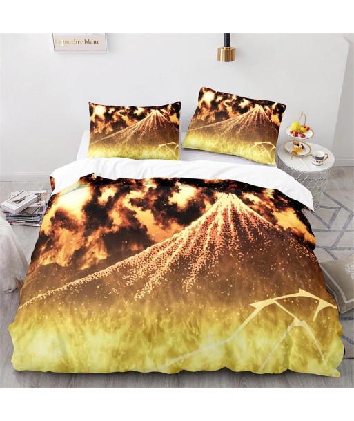 Mountain duvet cover eruption pas chere