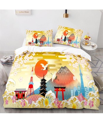 Japan mountain duvet cover Paris Déstockage Promo