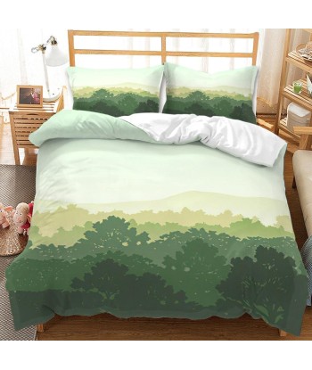 Forest mountain duvet cover solde