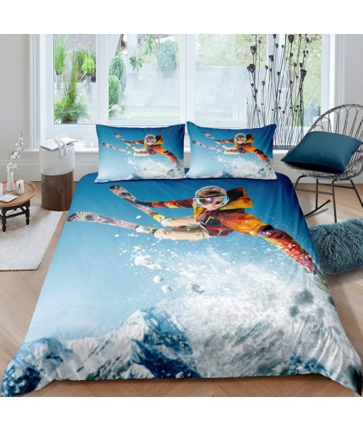 Children's ski duvet cover l'achat 