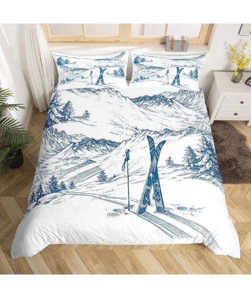 Ski mountain duvet cover suggérées chez