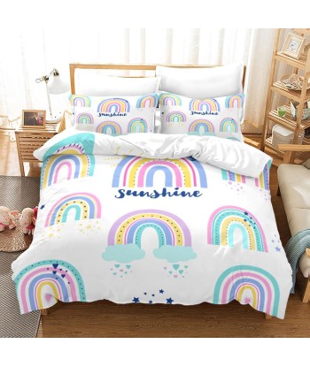 Sunshine rainbow duvet cover suggérées chez