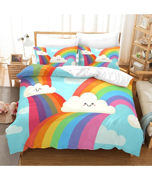 Proudy rainbow duvet cover livraison gratuite