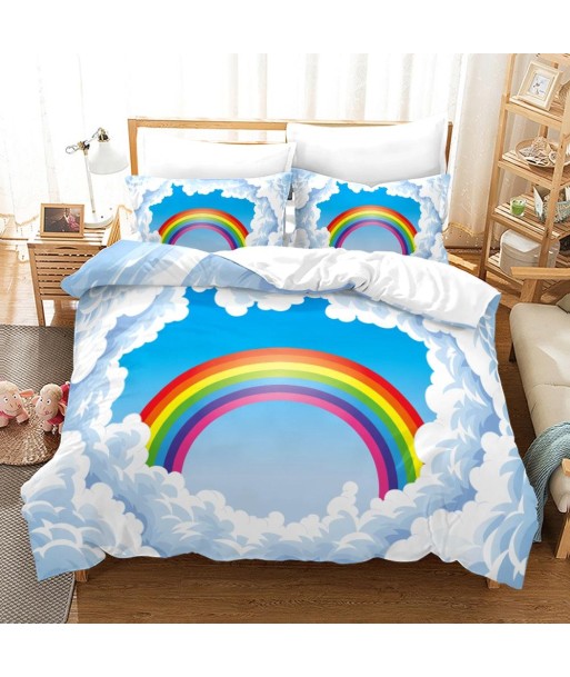 LGBT rainbow duvet cover soldes