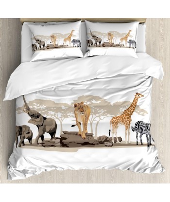 Duvet cover jungle savannah Economisez 