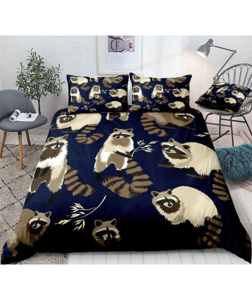 Jungle Racoon duvet cover meilleur choix