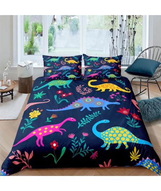 Dinosaur pattern duvet cover plus qu'un jeu 