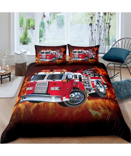 Flame firefighter duvet cover Profitez des Offres !