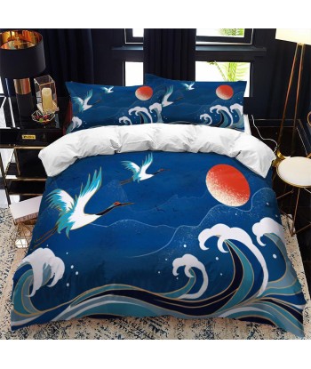 Chinese pattern duvet cover pas cher 