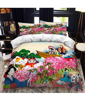 Japanese pattern duvet cover pas cheres