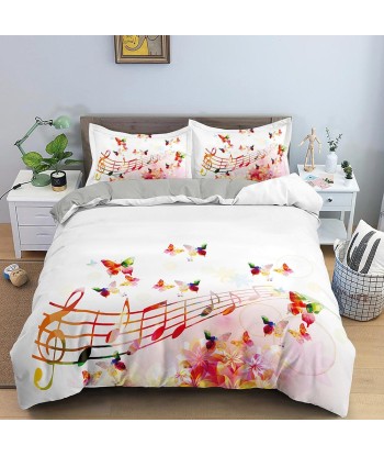 Duvet cover Music motif basket pas cher