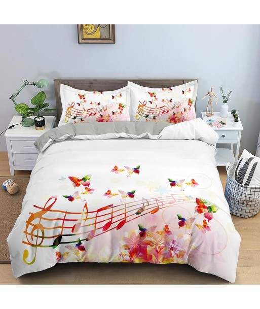 Duvet cover Music motif basket pas cher