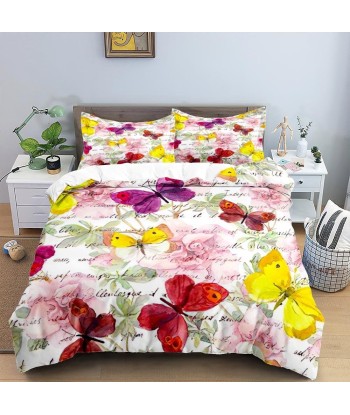 Multicolored butterfly duvet cover Le MVP de beaucoup