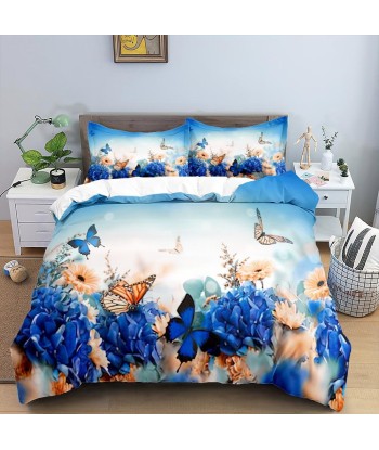 Blue butterfly duvet cover Venez acheter