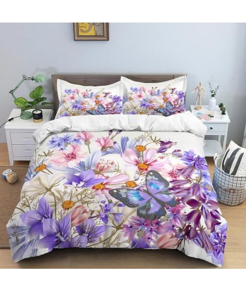 Flowery butterfly duvet cover Par le système avancé 