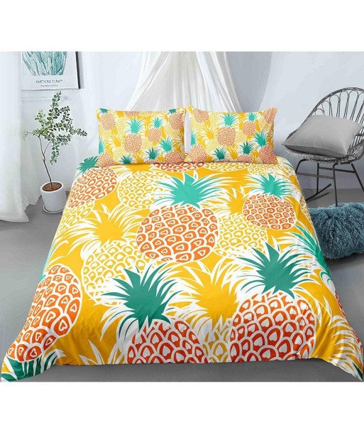 Children's pineapple duvet cover Véritable concentré