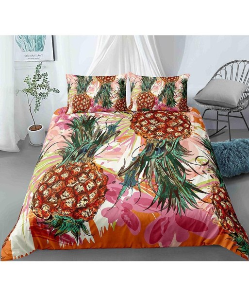 Colorful pineapple duvet cover Le MVP de beaucoup