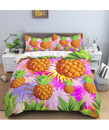 Golden pineapple duvet cover de votre