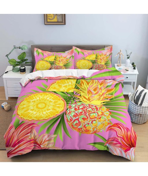 Fruit pineapple duvet cover Le MVP de beaucoup