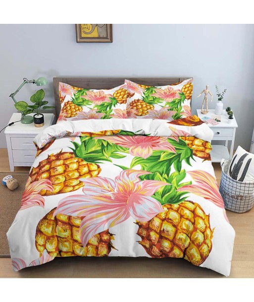 Pineapple duvet cover 2 people les muscles