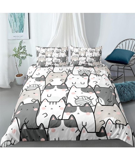 1 person chat duvet cover de pas cher