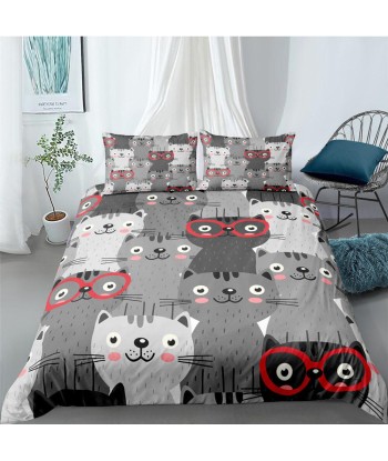 Duvet cover with cats le des métaux précieux