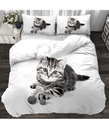 Children's cat duvet cover d'Europe débarque