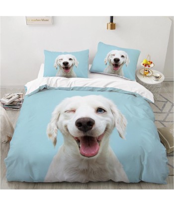 Blue dog duvet cover Paris Déstockage Promo