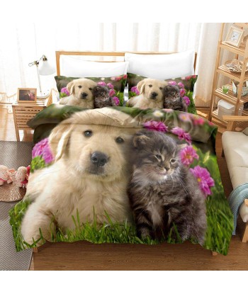 Dog and cat duvet cover commande en ligne