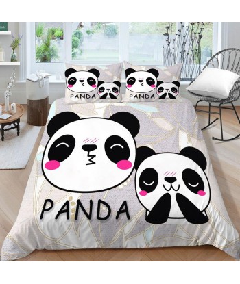 Mignon panda duvet cover Livraison rapide