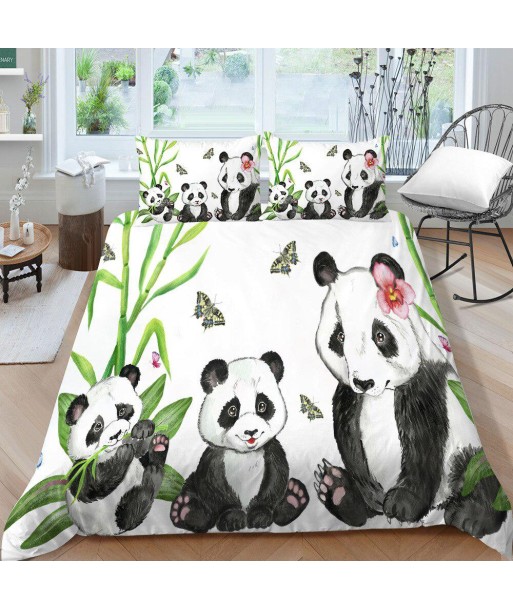 Panda family duvet cover ouvre sa boutique